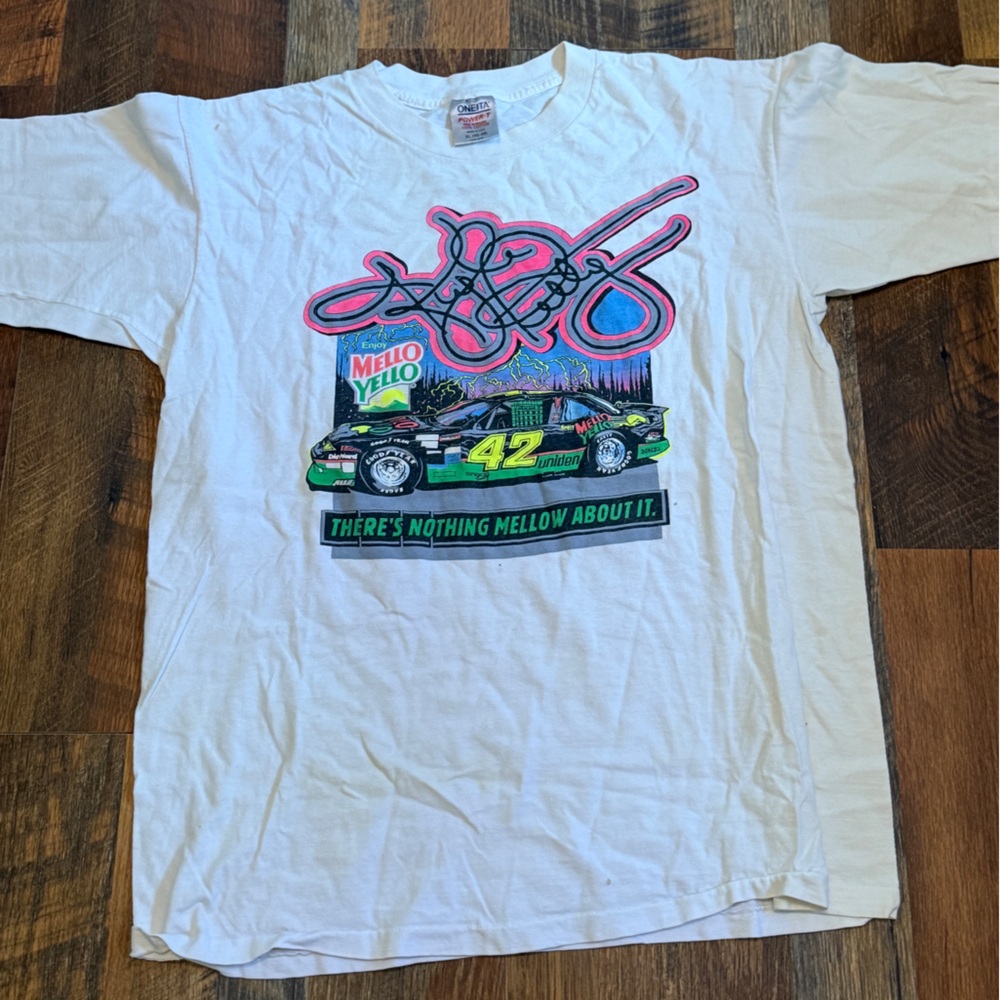 Vintage Kyle Petty Mello Yello NASCAR T-Shirt M